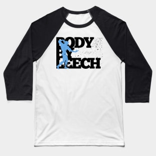 Body By Leech - Blue Baseball T-Shirt